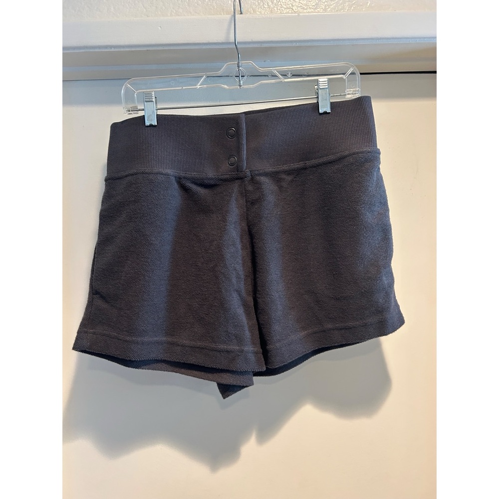 High Rise Terrycloth Shorts